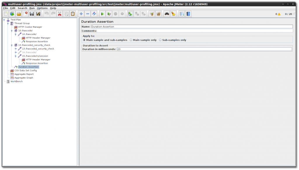 adding duration assertion in jmeter 1024x583