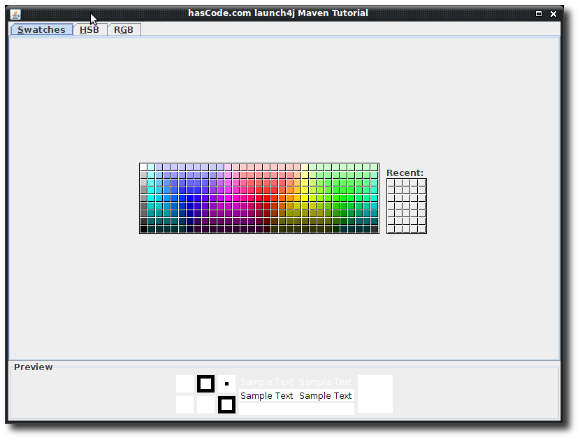 hasCode.com launch4j Maven Tutorial 001