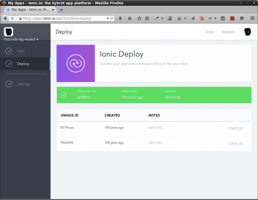 ionicio app deployment 1024x793