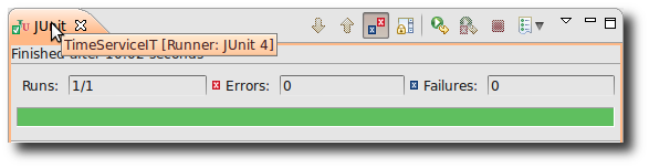 junit runner success