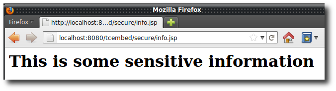 secured jsp