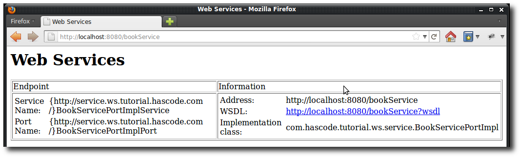 webservices overview